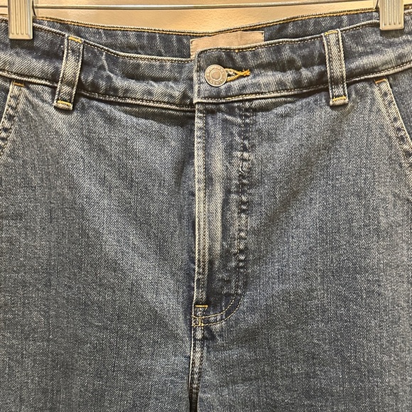 Everlane The Utility Barrel Pant in Blue Denim (Worn Once) - Picture 2 of 5